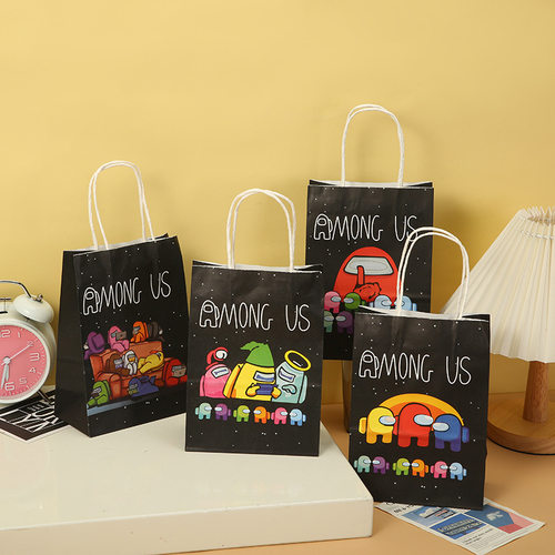 Amongus狼人杀一次性餐具纸袋