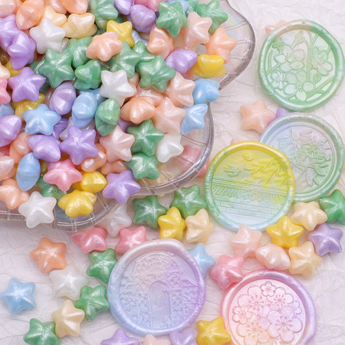 【火漆印章五角星】火漆印章蜡粒