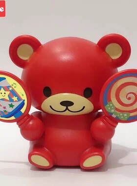 清仓~日本People新生儿益智健身架婴儿踢踢架小熊躲猫猫安抚玩具