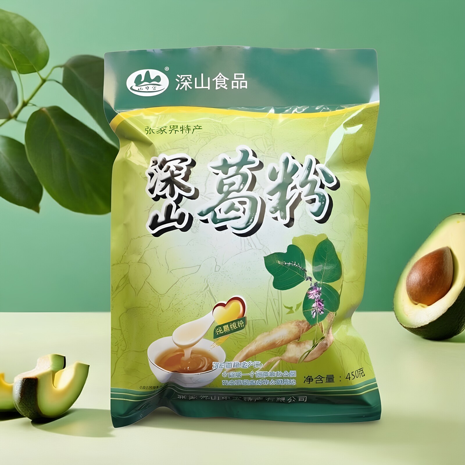 张家界山中宝深山葛粉葛根粉低糖食品代餐粉