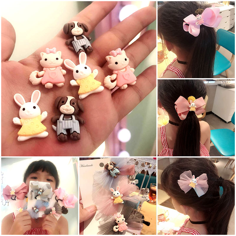 ¶ùͯƤ½î·¢Éþ·¢È¦ С°×ÍÃС¹·Ð¡Ã¨ßäÌùƬ·¢¼Ð·¢¹¿Í·ÊÎÆ·²ÄÁÏ