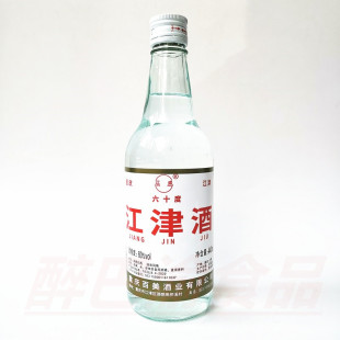 江盛江津白酒440ml光瓶60度高度白酒清香风格泡药酒炒料小瓶白酒