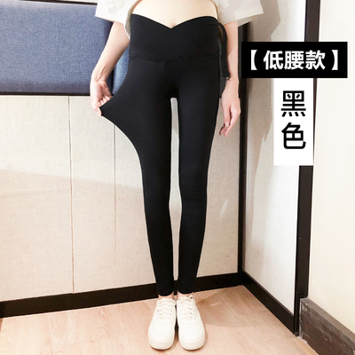 孕妇裤子夏季莫代尔薄款大码不勒肚托腹长裤子外穿孕妇打底裤夏款 — 6
