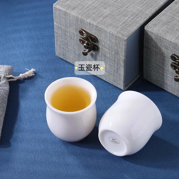 品汁光波能量玉瓷杯子茶杯主人杯将军杯咖啡杯竹节杯办公杯茶壶