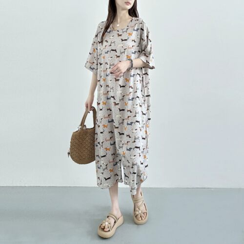 棉绸人造棉夏季韩版连体衣睡衣女