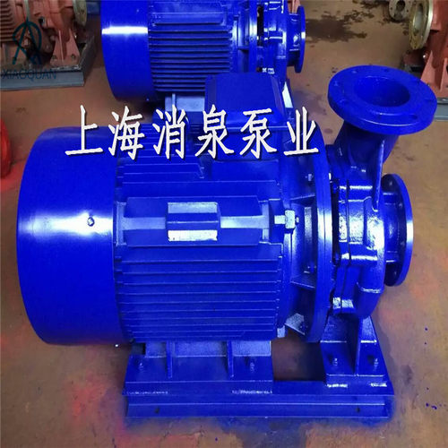 卧式排水增压泵 上海消泉 ISW80-315C 高层建筑增压给水泵