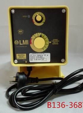 特价美国MiltonRoy 米顿罗 B736-368Ti LMI加药定量泵 电磁计量泵