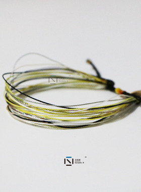 北岸艺术英国原创品牌森系礼物情侣梦幻柠檬树简约韩版编织手链