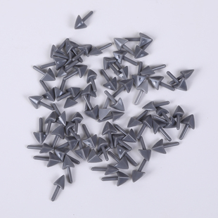 跨境小黄鸡配件黑豆眼小鸡小鸟嘴巴 直插鸭嘴巴 毛绒动物嘴巴