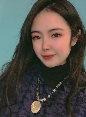 海的女儿项链手工绚丽风天然贝母