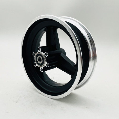 10寸滑板车前轮毂碟刹款铝合金10*2.70-6.5车圈轮毂钢圈支持定做