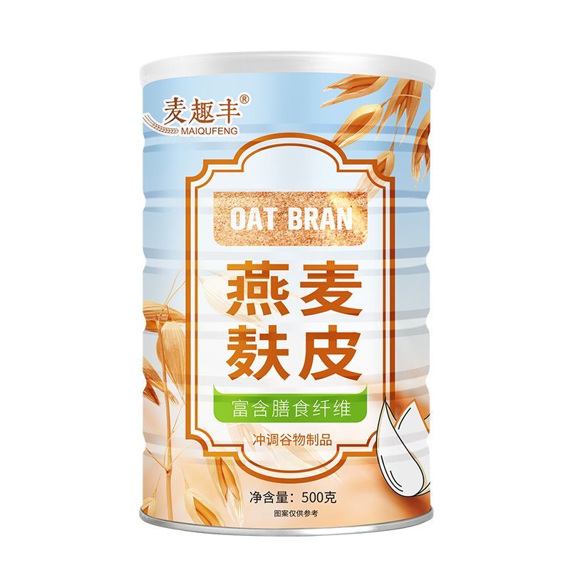 麦趣丰燕麦麸皮冲泡可煮食用代餐麦麸饱腹纯麦片懒人营养健康早餐图片