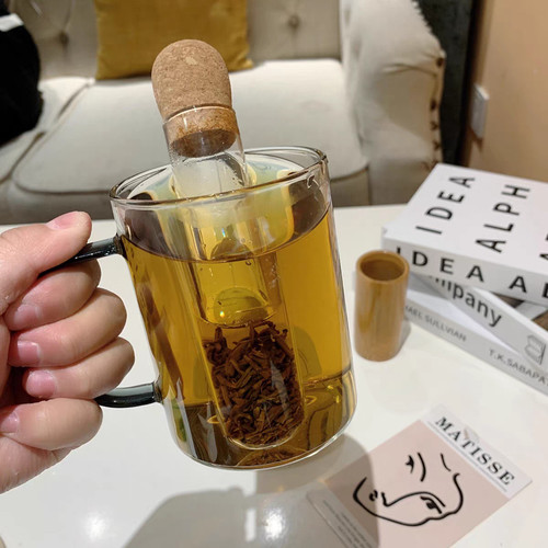 玻璃试管茶漏茶叶过滤器