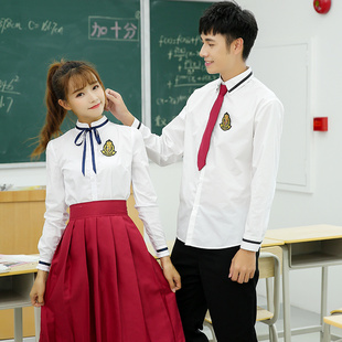 初中学生演出服礼服小学生高中红歌大合唱团表演服诗歌朗诵比赛服