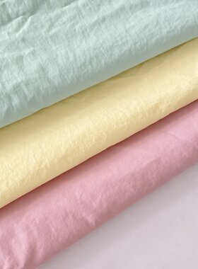 布亦马卡龙彩色布料连衣裙衣服桌布抱枕儿童衣服手工diy多用途