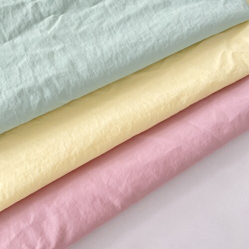 布亦马卡龙彩色布料连衣裙衣服桌布抱枕儿童衣服手工diy多用途