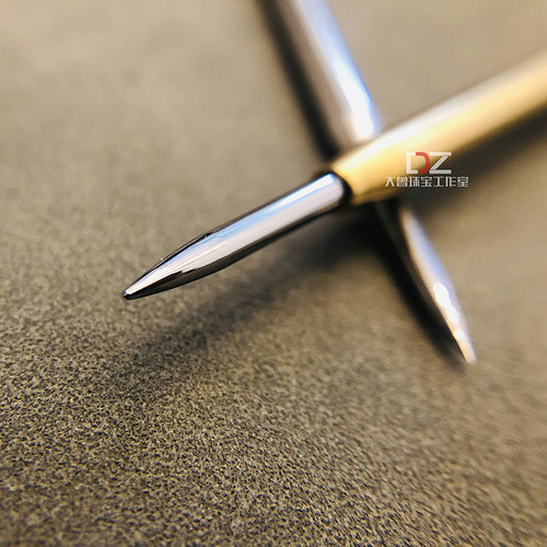 钨钢白金钢压黄金白银大中小压光笔钨钢针打金工具首饰器材