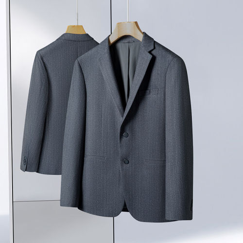 H家撤标撤柜【易打理】男士商务休闲单西百搭修身西服外套西装潮