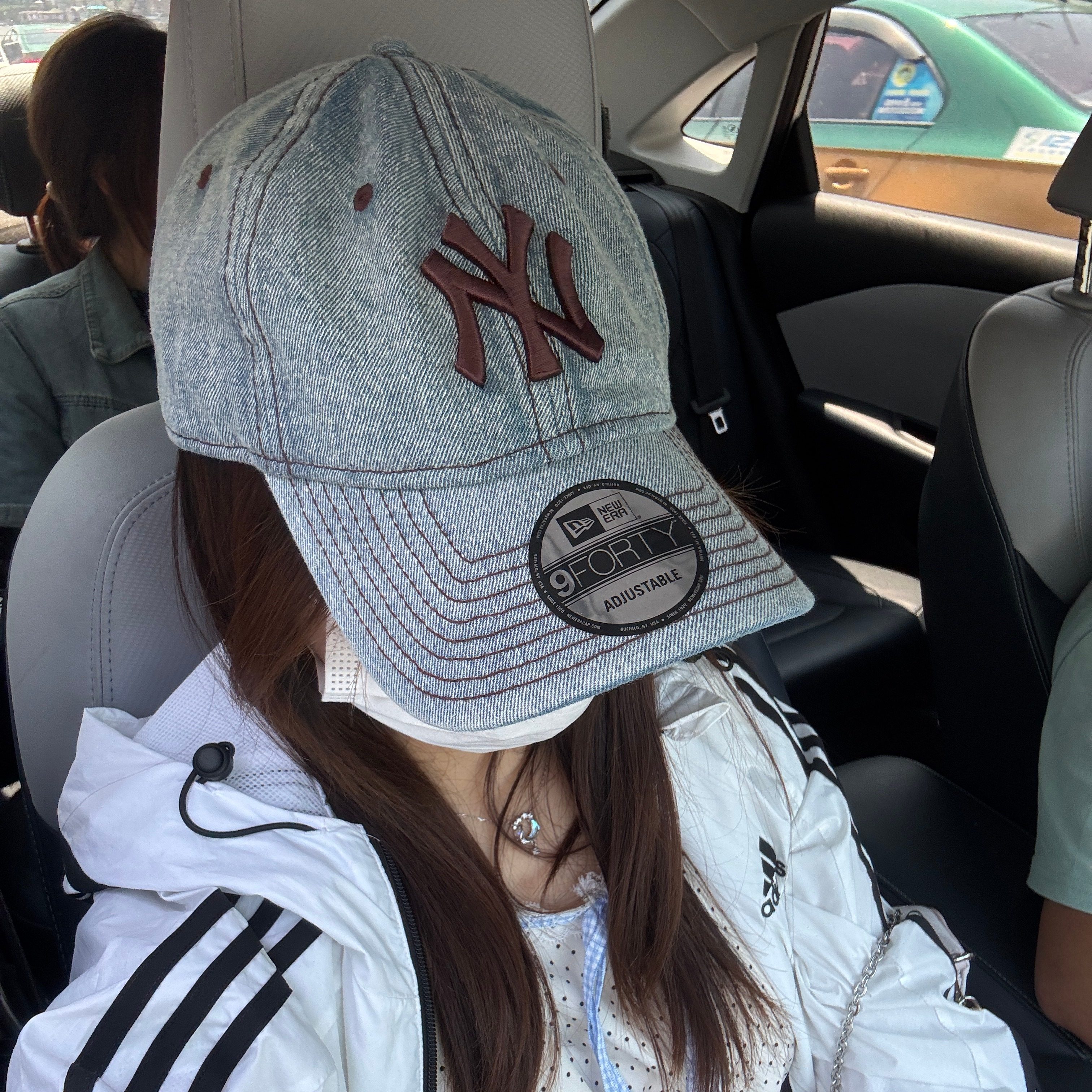 New Era纽亦华水洗做旧牛仔软顶纽约洋基队NY大标刺绣鸭舌帽940