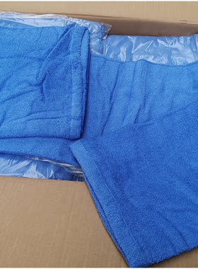 保真正品1.3公斤兰色毛巾被优异品质蓝朋友夏季纯棉毛巾被空调被