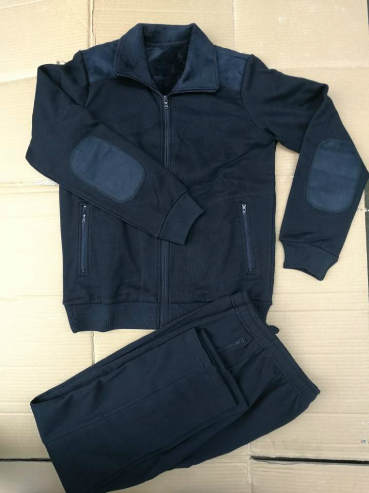 包邮加绒冬体能 冬季保暖运动服 品质优异防静电摇粒绒冬季运动服