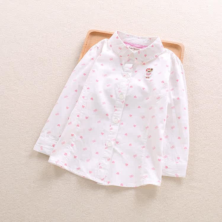 Chemise fille à manche longue - Ref 2085723 Image 5