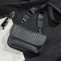 Black hand woven