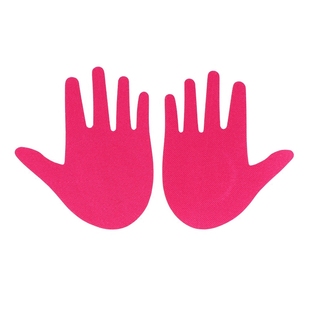 人体饰品乳头贴左右手掌防走光饰品 body jewelry nipple sticker