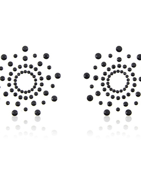 人体饰品乳环乳头贴圆形无需穿孔一对的价格 nipple sticker