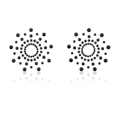 人体饰品乳环乳头贴圆形无需穿孔一对的价格 nipple sticker