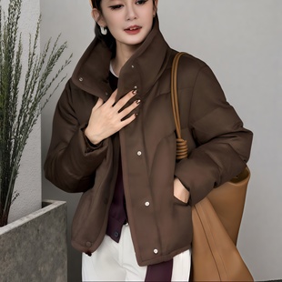 95白鹅绒巨好看羽绒服女款冬季小个子内外轻奢莱赛尔羊毛保暖外套