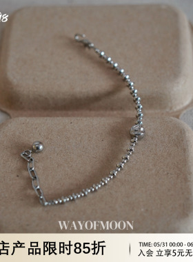 WAYOFMOON简约月白小清新手链