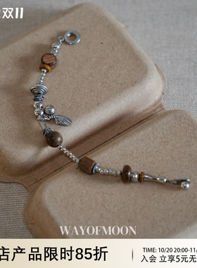 WAYOFMOON黛香木质珠子手链