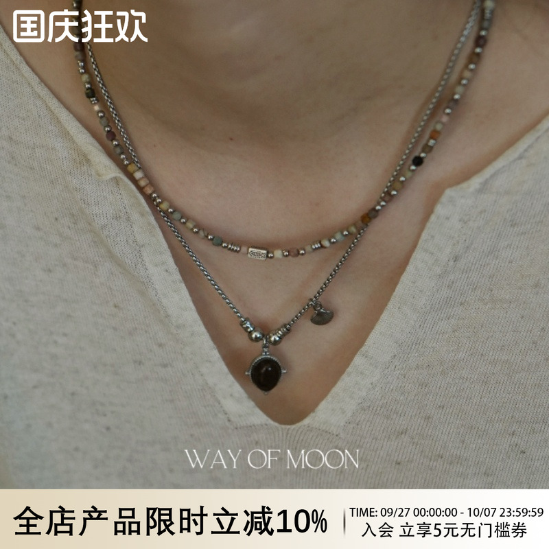 WAYOFMOON复古暮秋多色项链