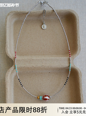 WAYOFMOON独特冰透小众项链