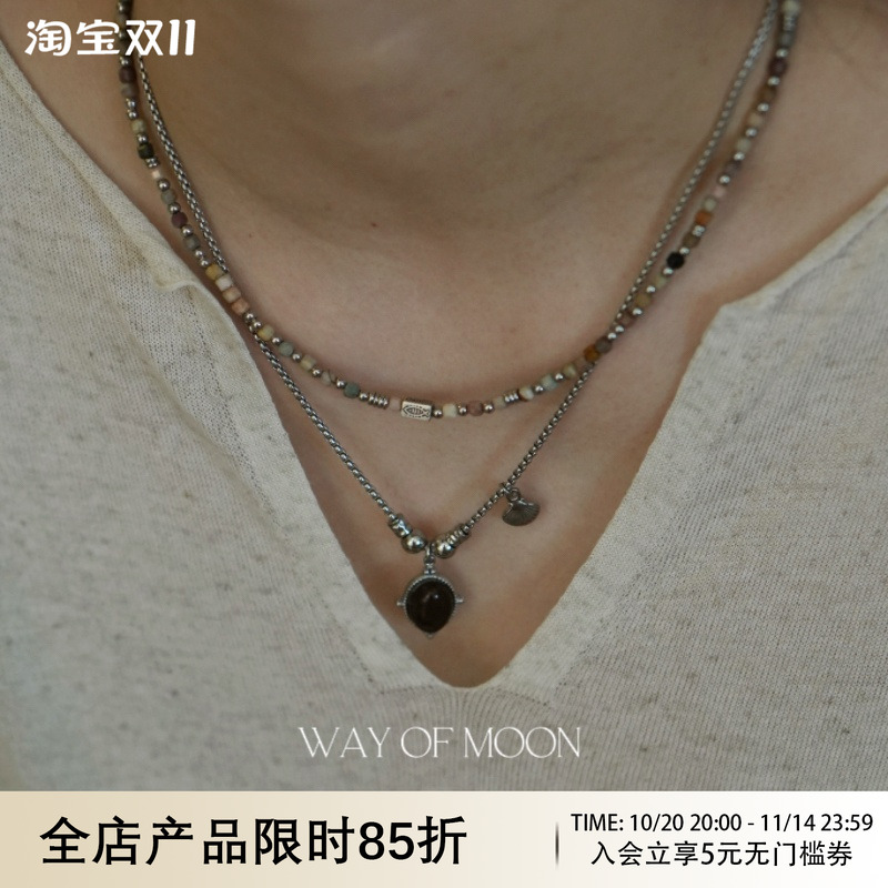 WAYOFMOON复古暮秋多色项链