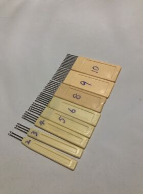 KH120   KH131  sk270  sk272  7针细针编织机机  移圈针  2-10爪