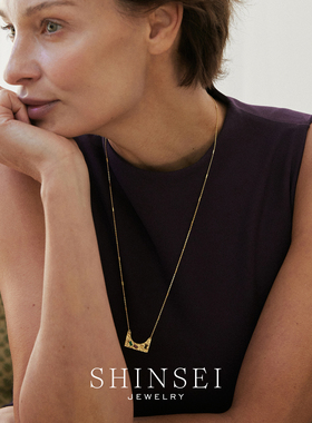 天然绿棕系宝石长毛衣链