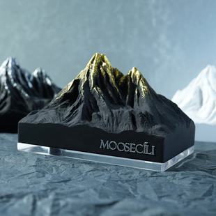 金山银山扩香石车载香薰雪山摆件卧室无火香氛精油男女生日礼物