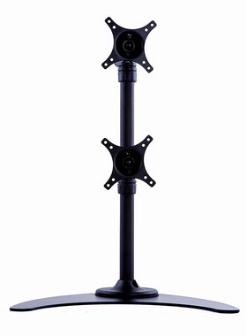 ZILLA奇朗桌面摆放式上下双屏电脑显示器支架游戏操作控制台支架