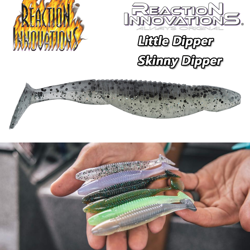 美国Innovations Dipper老派T尾鱼swimbait螺纹鱼德州腹铅泛用饵