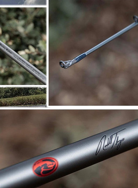 美国ARK新款NTS系列独节路亚竿BASSMASTER钓手THARP设计鱼竿