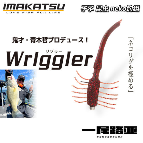 日本IMAKATSU孑孓NEKO插铅软饵