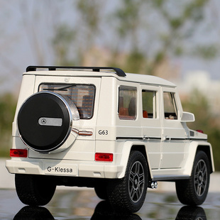 24奔驰大G汽车模型合金G63越野车仿真儿童玩具车男孩礼物摆件