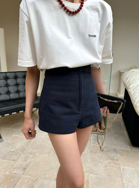 SOTHEA 经典版型100全棉高腰A型短裤/chao显腰显瘦显腿长裤子女夏