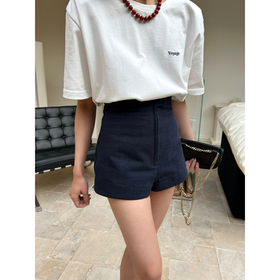 经典版型全棉高腰A型短裤
