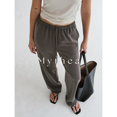 SOTHEA 日本进口经典極简wan能一片式空气感高腰阔腿宽松休闲裤