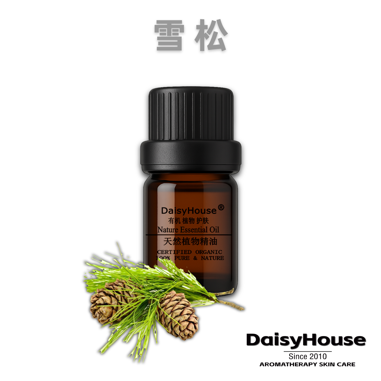 芳疗级法国单方精油  雪松精油 油性肌肤生成痤疮 驱虫 10ml