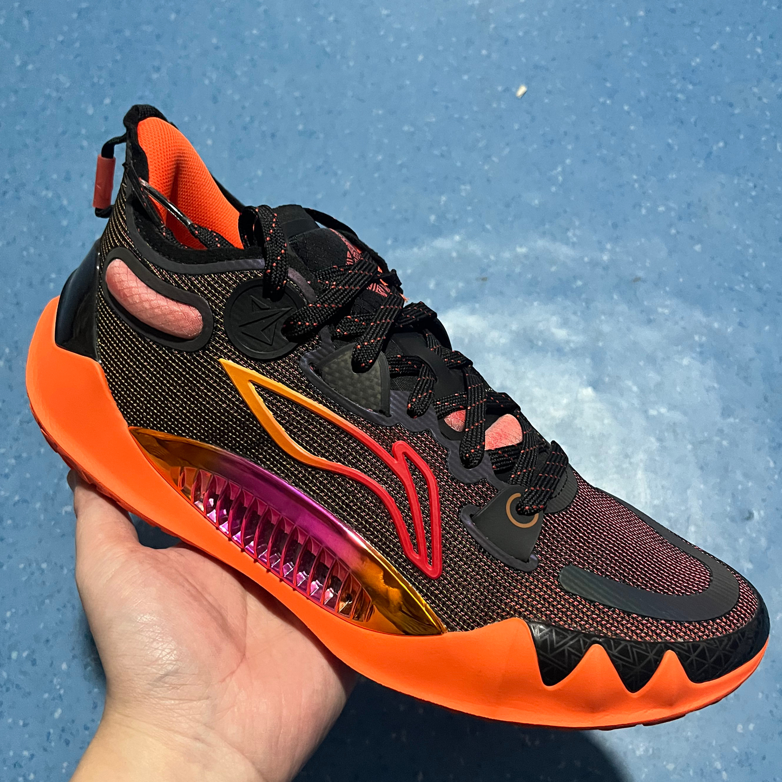 李宁男鞋Jimmy BuTler 1代䨻透气回弹减震耐磨低帮篮球鞋ABAS163