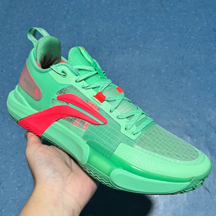 李宁闪击9篮球鞋低帮䨻科技缓震耐磨实战专业比赛运动鞋ABAT023-2